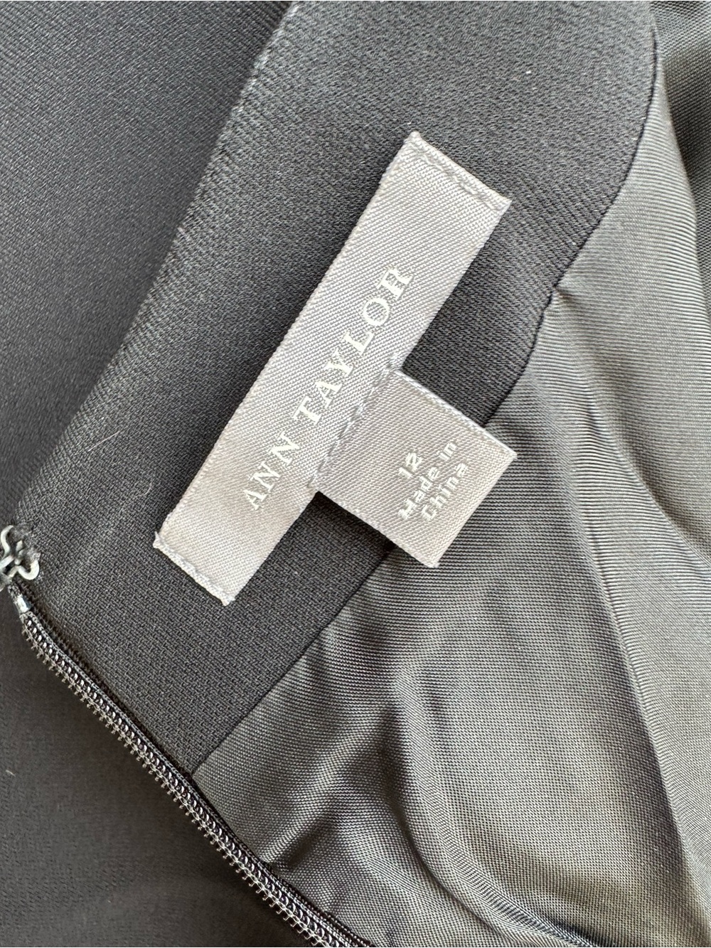 NWOT Ann Taylor Black Pencil Skirt — Sleek Office Classic - Picture 4 of 8